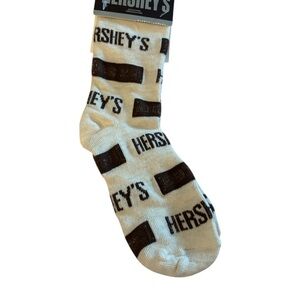 Hershey's Cream and Brown Kids Socks